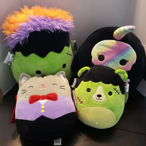 Squishmallows Other - Halloween Squishmallows Frankie Bufinda Tally Len